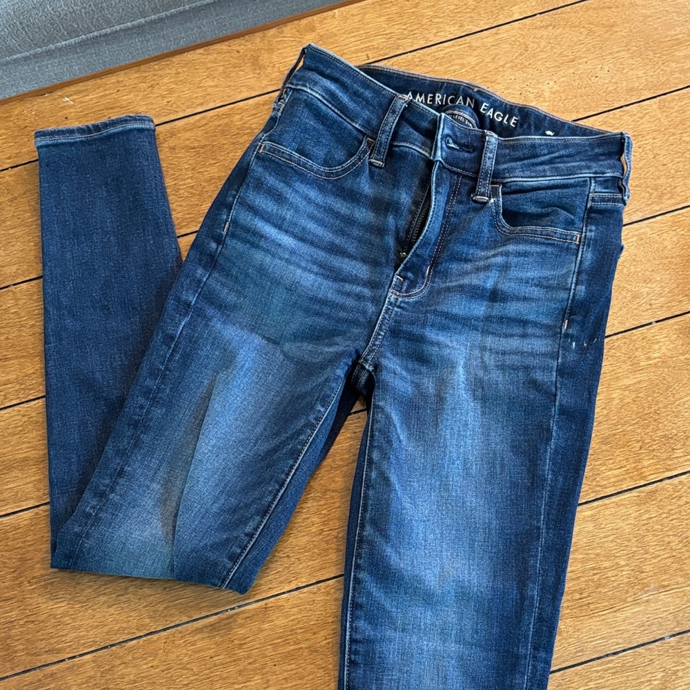 American Eagle Outfitters Women's Indigo Skinny Jeans